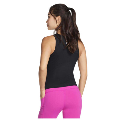Black - Back - Skechers Womens-Ladies Gowalk Tank Top