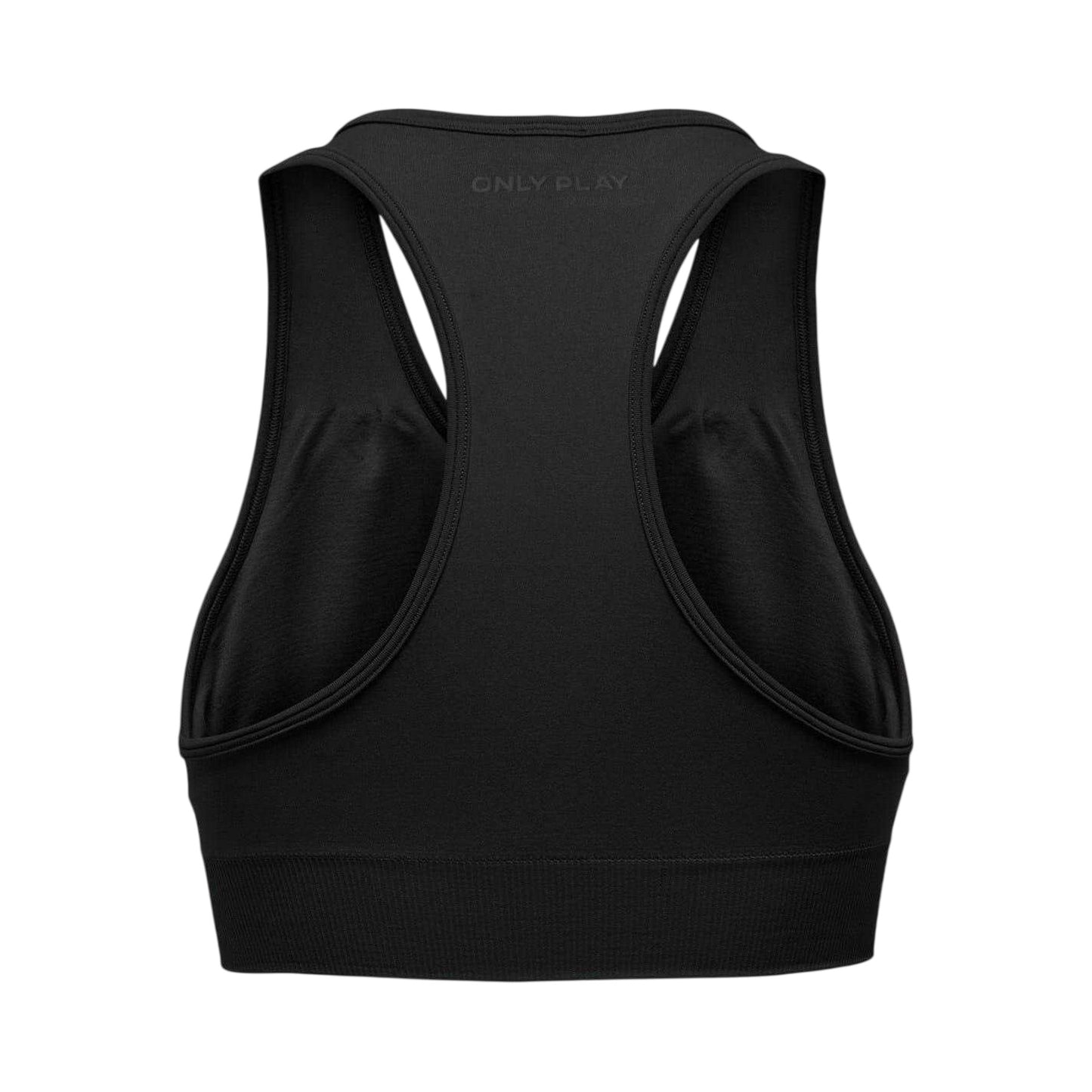 Black - Back - Only Play Womens-Ladies Daisy Sports Bra