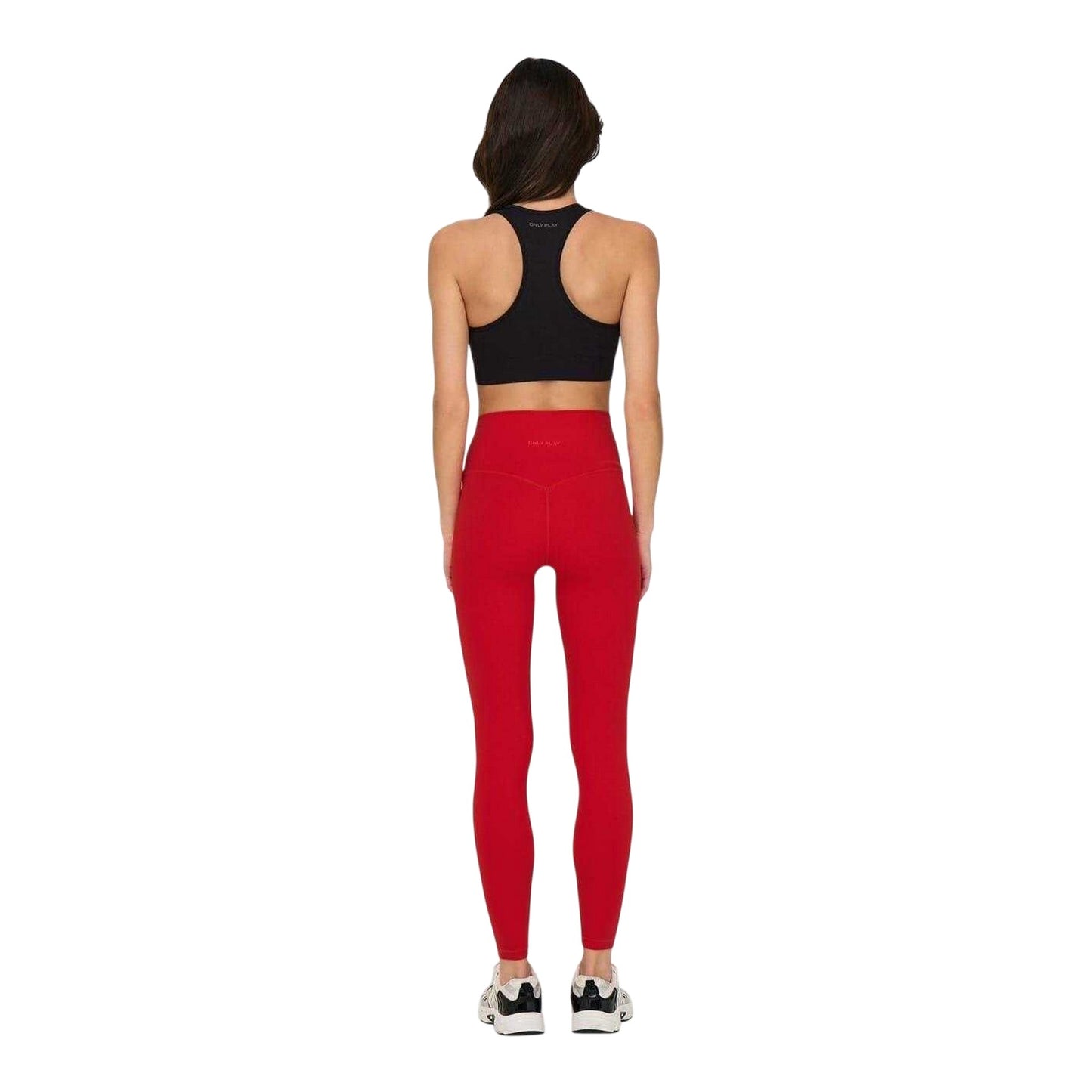 Black - Side - Only Play Womens-Ladies Daisy Sports Bra
