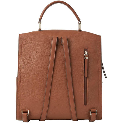 Tan - Back - Fiorelli Isla Faux Leather Backpack
