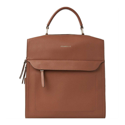 Tan - Front - Fiorelli Isla Faux Leather Backpack