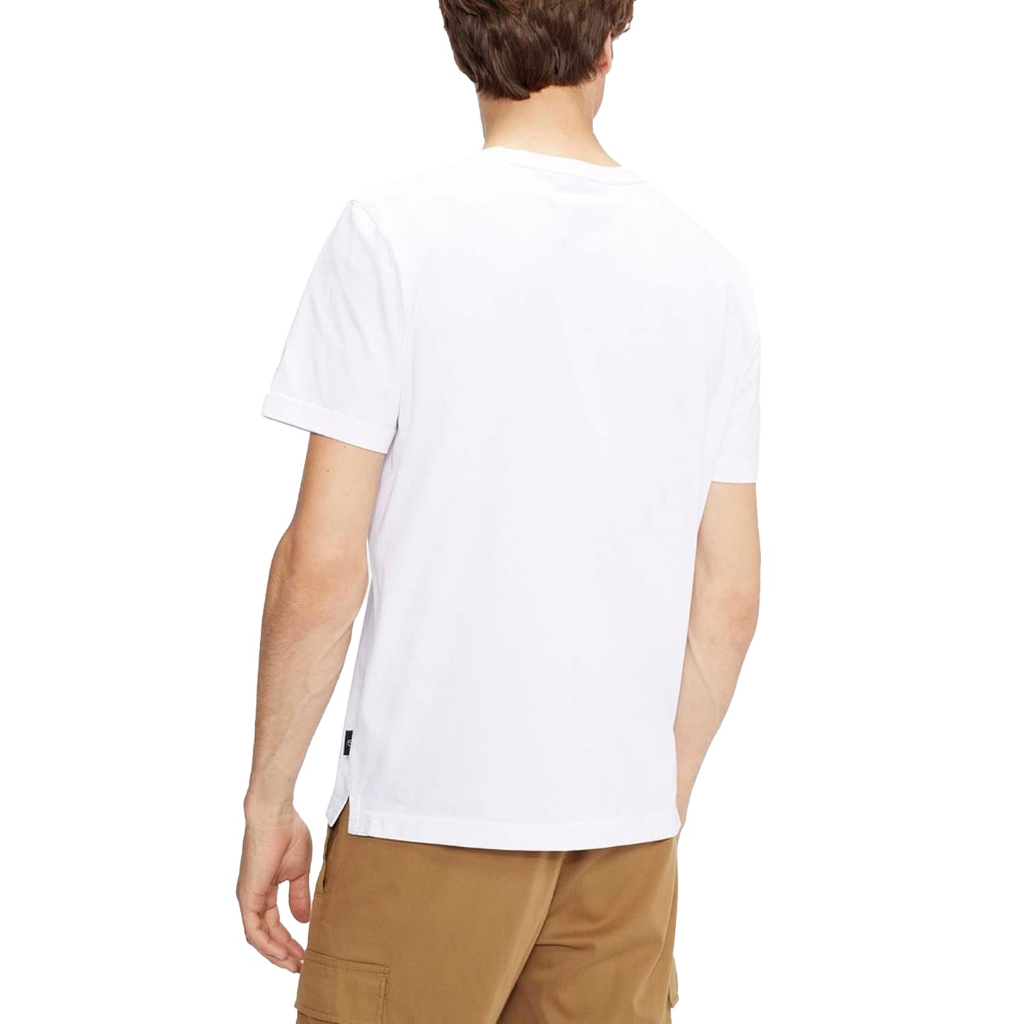 White - Back - Ted Baker Mens Oxford T-Shirt