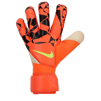 Orange-Black - Front - Nike Unisex Adult Vapor Geometric Pattern Goalkeeper Gloves