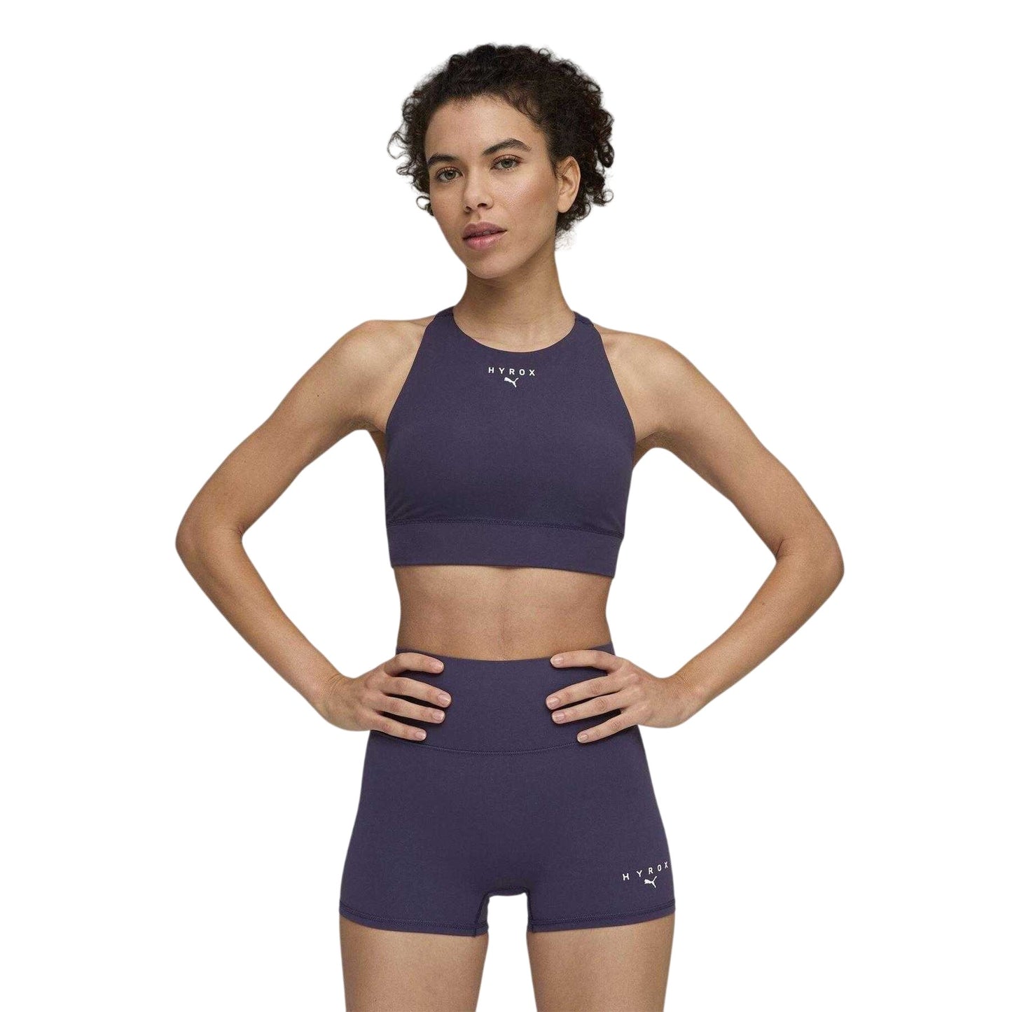 Deep Plum - Lifestyle - Puma Womens-Ladies Hyrox Shapeluxe Sports Bra