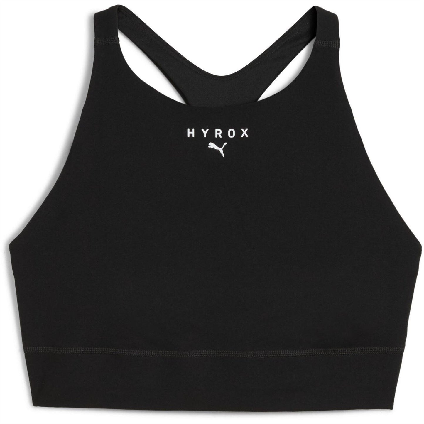 Black - Front - Puma Womens-Ladies Hyrox Shapeluxe Sports Bra