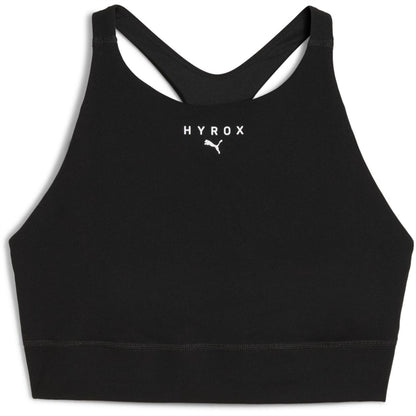 Black - Front - Puma Womens-Ladies Hyrox Shapeluxe Sports Bra