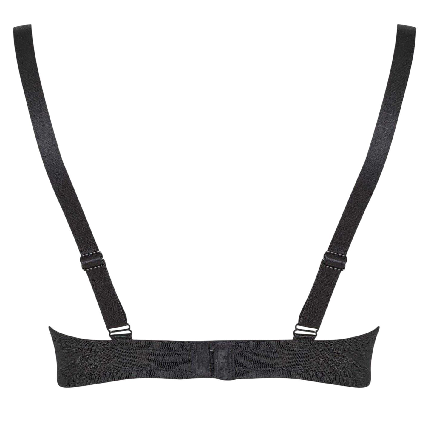 Black - Back - Wonderbra Womens-Ladies Floral Lace Bra