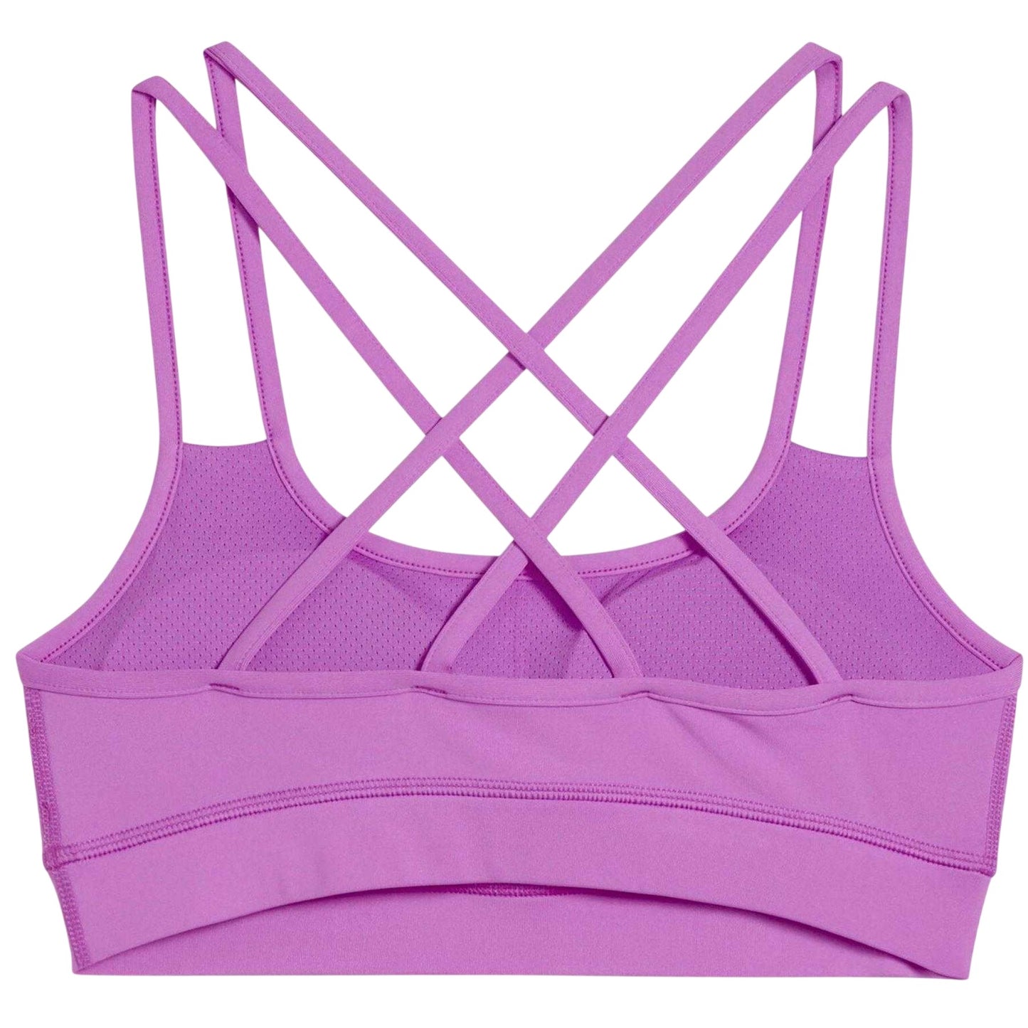 Orchid - Back - Puma Womens-Ladies Hyrox Move Strappy Sports Bra