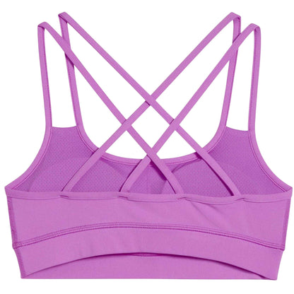 Orchid - Back - Puma Womens-Ladies Hyrox Move Strappy Sports Bra