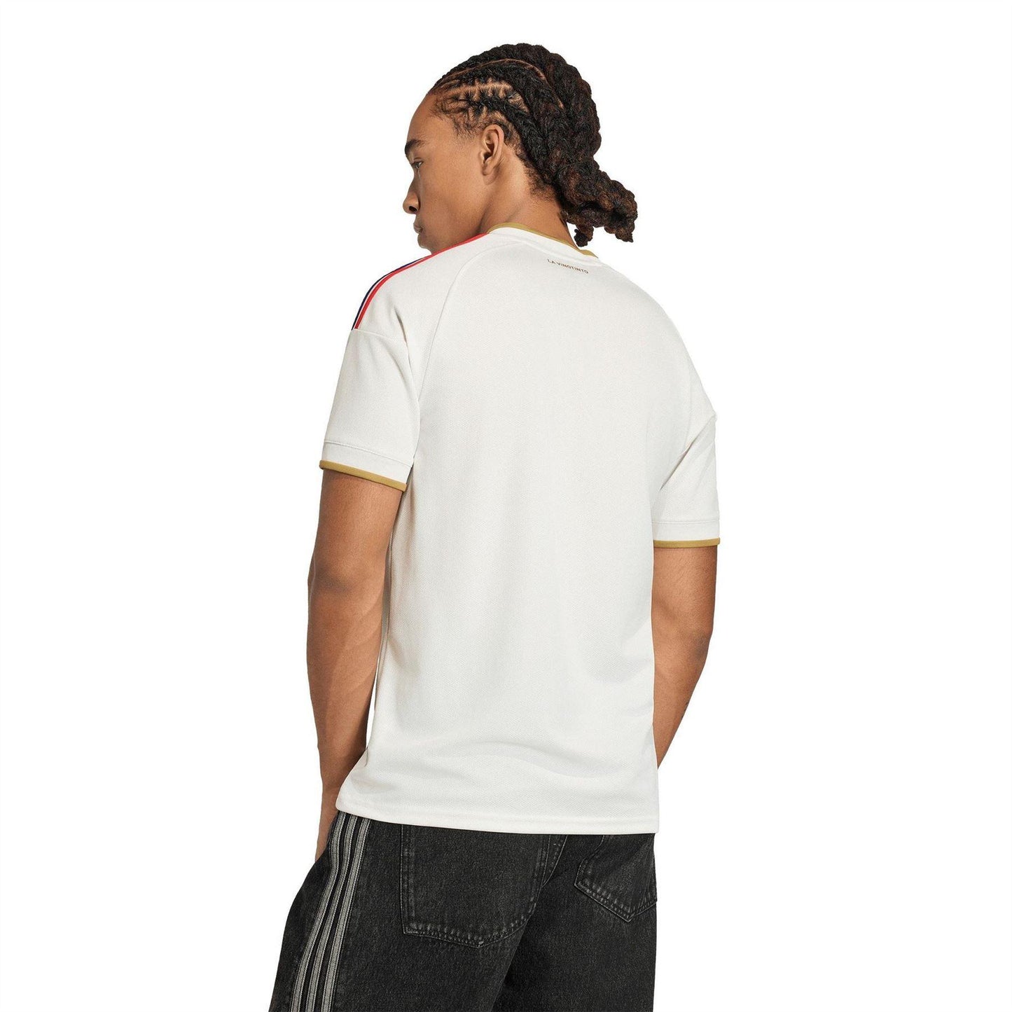 White-Red - Side - Adidas Unisex Adult Venezuela FIFA World Cup 26 Away Shirt