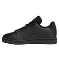 Black-Grey - Back - Adidas Childrens-Kids Advantage Trainers
