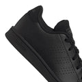 Black-Grey - Pack Shot - Adidas Childrens-Kids Advantage Trainers