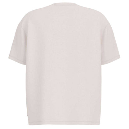 White - Back - Guess Mens Oval Logo T-Shirt
