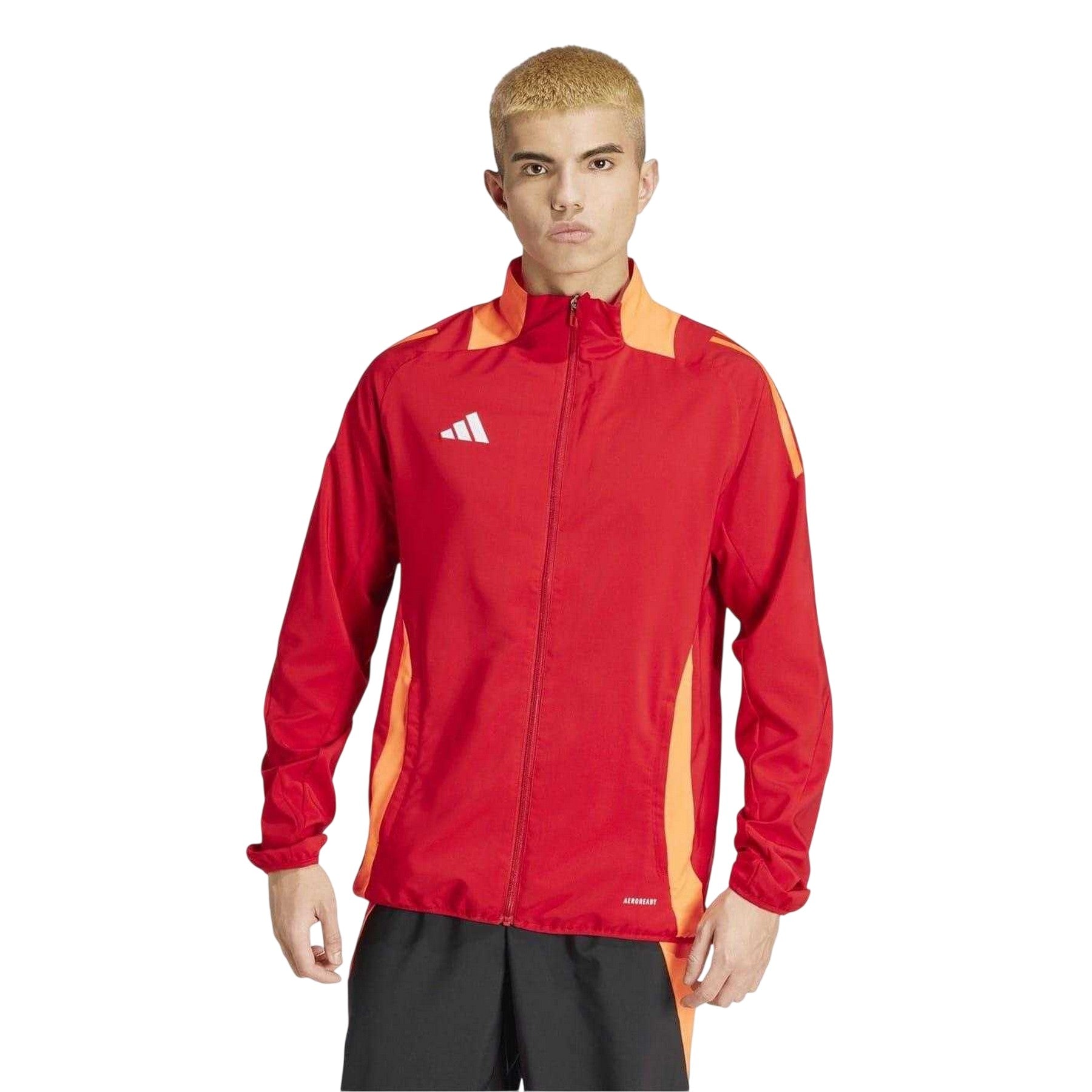 Team Power Red - Lifestyle - Adidas Mens Tiro 24 Raglan Track Jacket