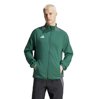 Dark Green - Lifestyle - Adidas Mens Tiro 24 Raglan Track Jacket