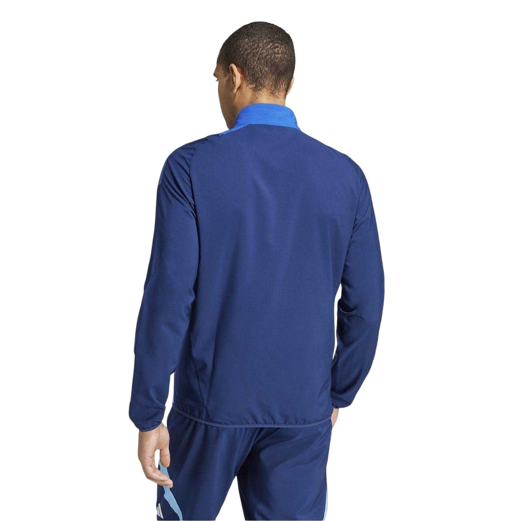 Navy Blue - Back - Adidas Mens Tiro 24 Raglan Track Jacket