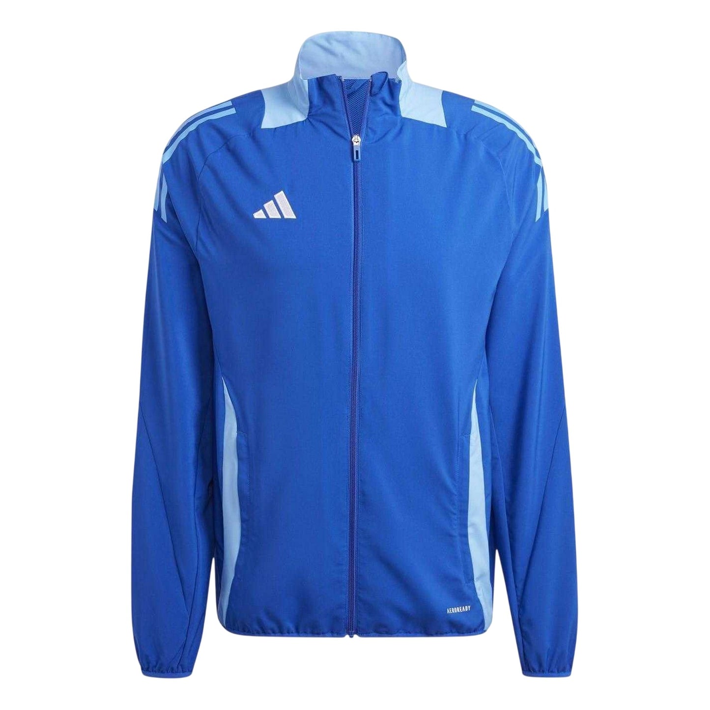 Royal Blue - Front - Adidas Mens Tiro 24 Raglan Track Jacket