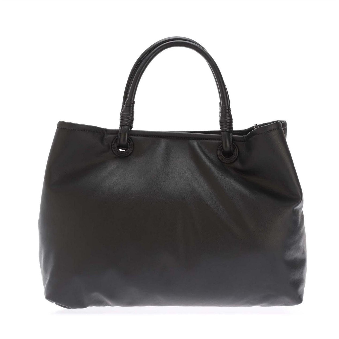 Black - Back - Emporio Armani EA7 Milano Tote Bag