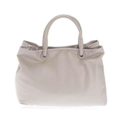Grey - Back - Emporio Armani EA7 Milano Tote Bag