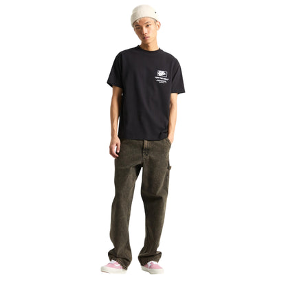 Black - Lifestyle - Vans Mens Off The Wall Graphic Print T-Shirt