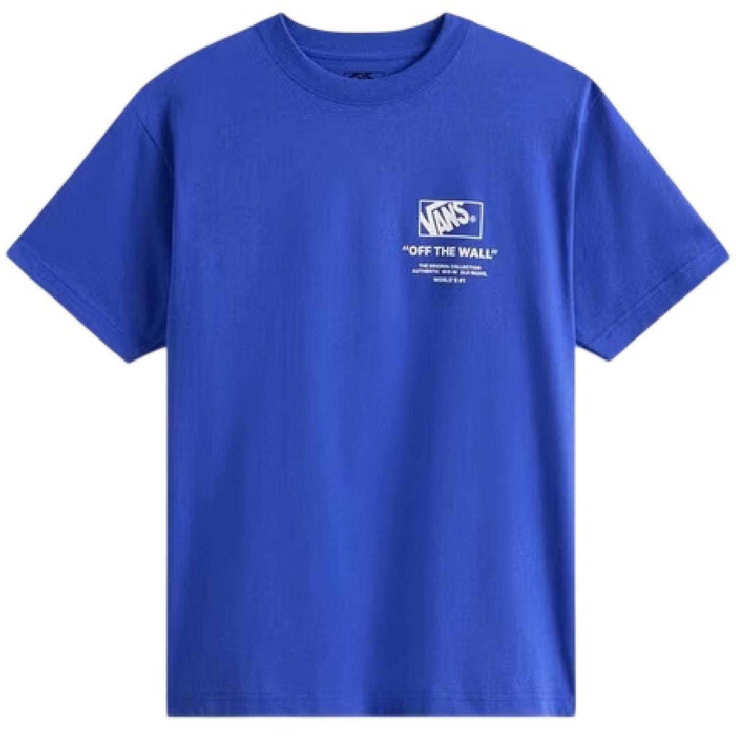 Royal Blue - Front - Vans Mens Off The Wall Graphic Print T-Shirt