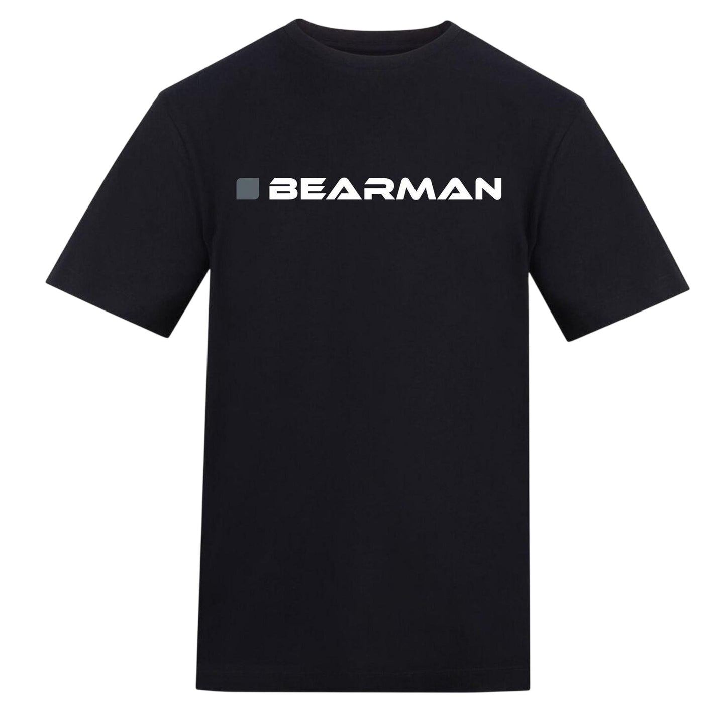 Black - Front - AWD Unisex Adult Bearman F1 T-Shirt