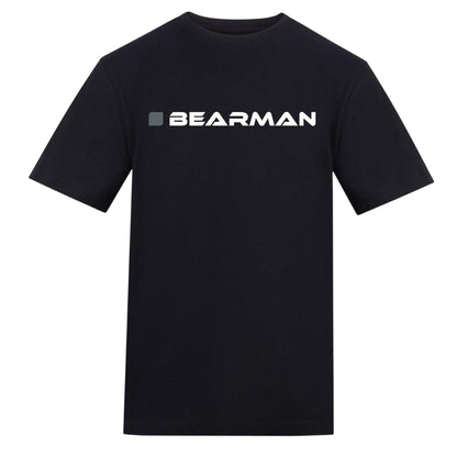 Black - Front - AWD Unisex Adult Bearman F1 T-Shirt