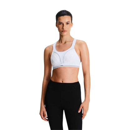 White - Pack Shot - Shock Absorber Womens-Ladies Running Sports Bra