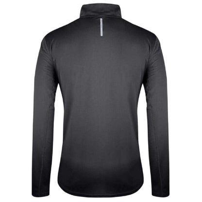 Charcoal - Back - Karrimor Mens Quarter Zip Long-Sleeved Tracksuit Top