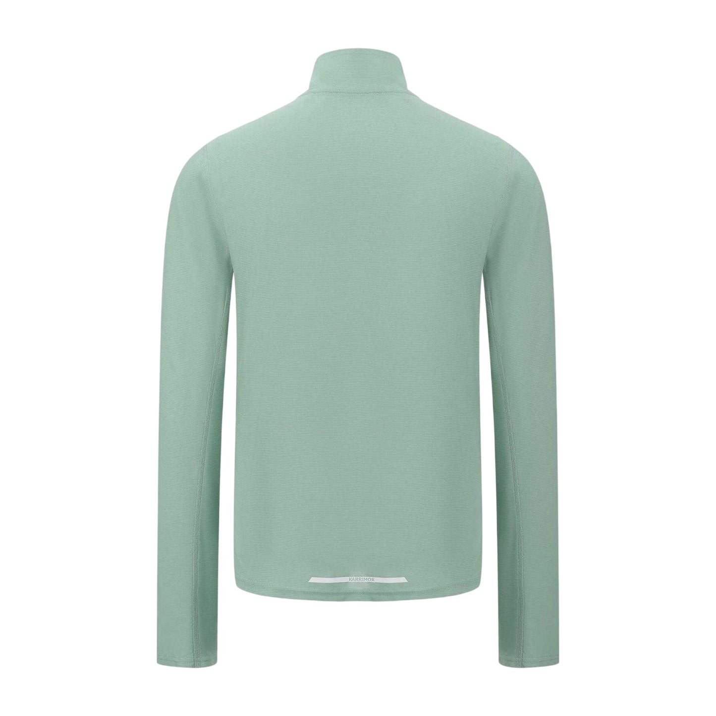 Green - Back - Karrimor Mens Quarter Zip Long-Sleeved Tracksuit Top