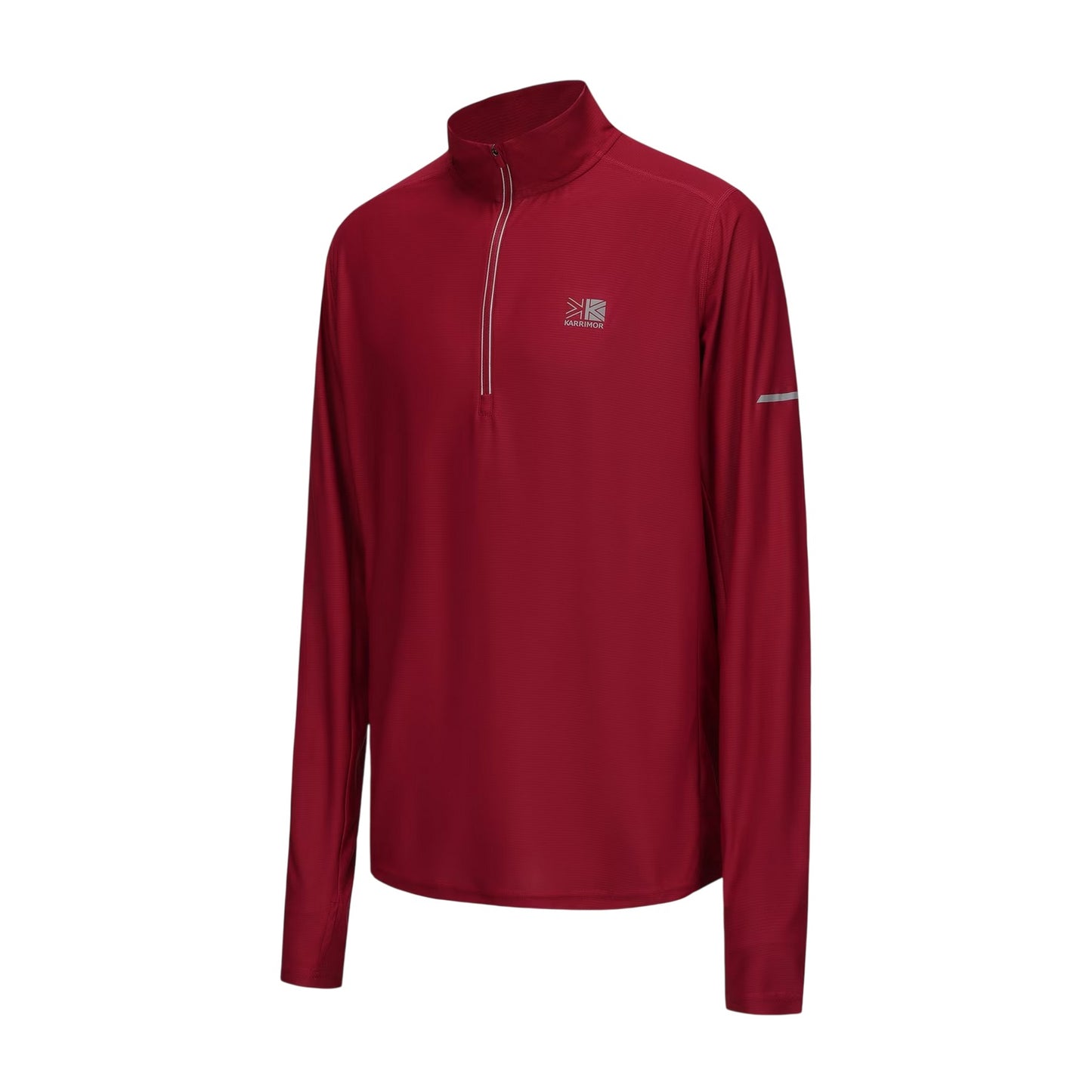 Berry - Side - Karrimor Mens Quarter Zip Long-Sleeved Tracksuit Top