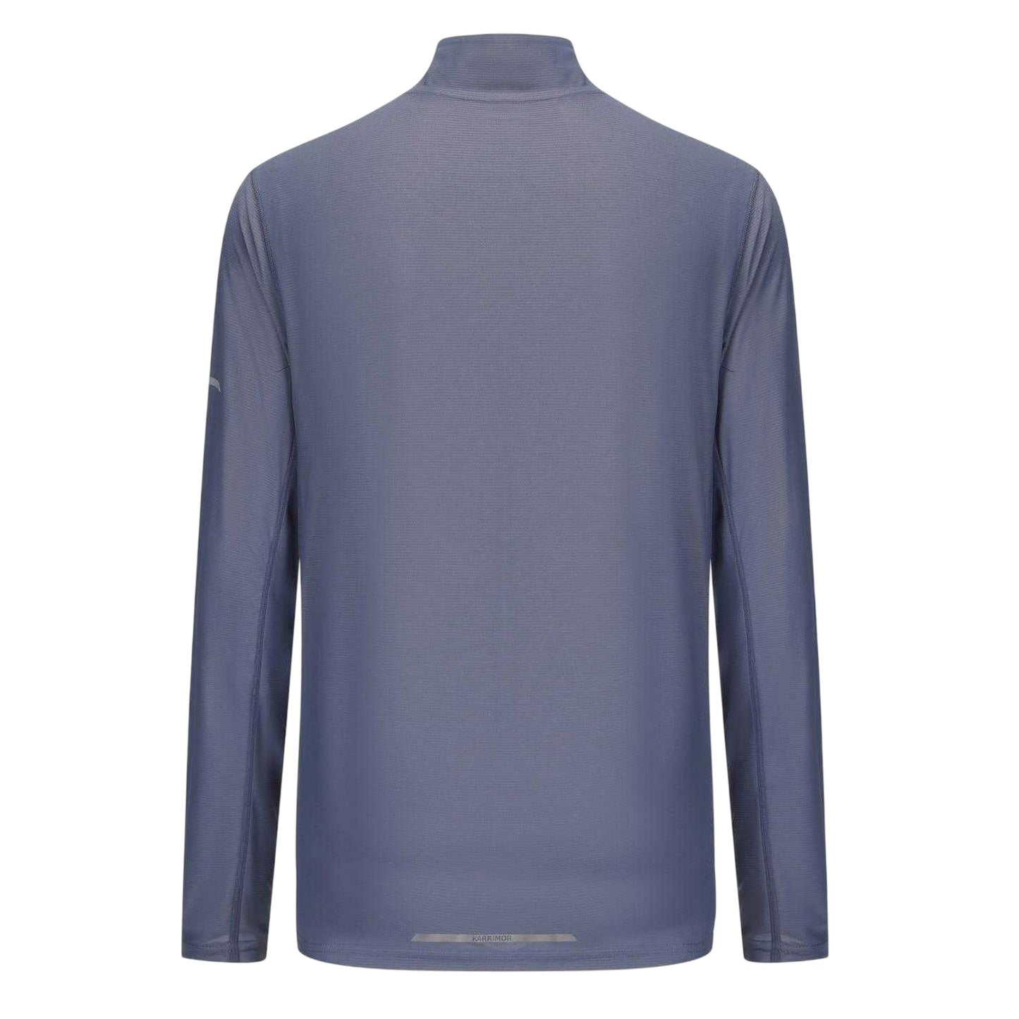 Stone Grey - Back - Karrimor Mens Quarter Zip Long-Sleeved Tracksuit Top