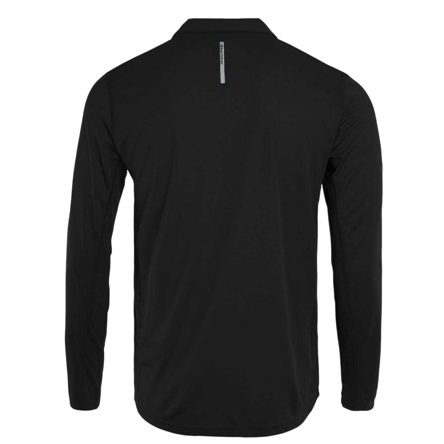 Black - Back - Karrimor Mens Quarter Zip Long-Sleeved Tracksuit Top