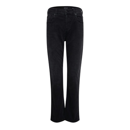 Black - Front - Replay Womens-Ladies Maijke Straight Jeans
