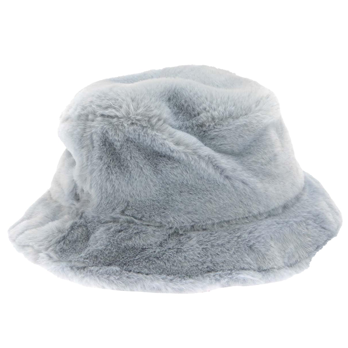 Blue - Front - New Era Teddy Fur Bucket Hat