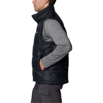 Black - Side - Columbia Mens Pike Lake Sleeveless Gilet