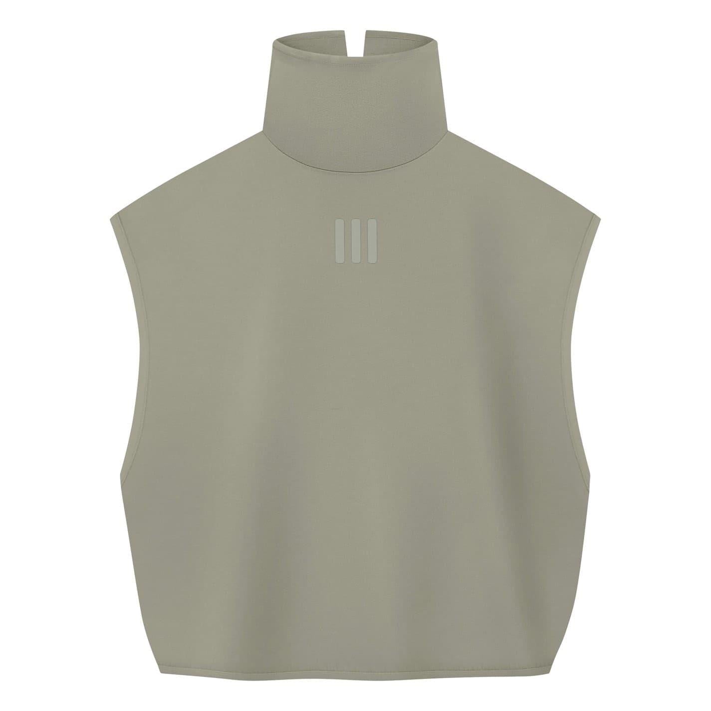 Clay - Front - Adidas Womens-Ladies Foga Sue Muscle Vest Top