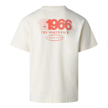 White - Back - The North Face Mens 1966 Graphic Print T-Shirt