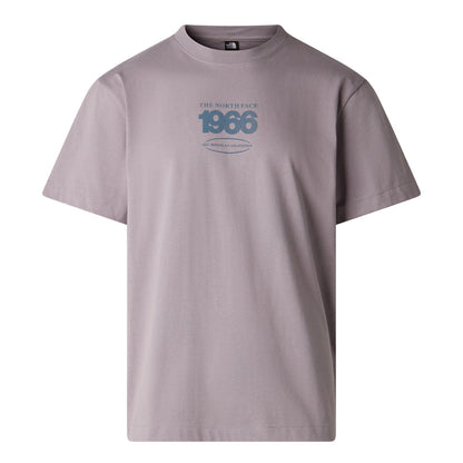 Transparent Grey - Front - The North Face Mens 1966 Graphic Print T-Shirt