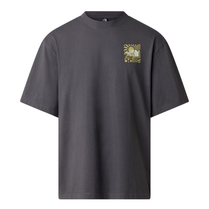Anthracite Grey - Front - The North Face Womens-Ladies Sun Oversized T-Shirt