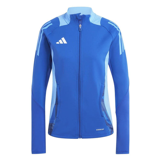 Royal Blue - Front - Adidas Womens-Ladies Tiro 24 Raglan Track Jacket