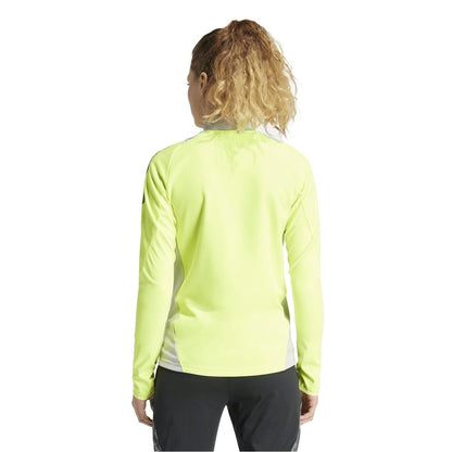 Solar Yellow - Back - Adidas Womens-Ladies Tiro 24 Raglan Track Jacket