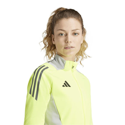 Solar Yellow - Lifestyle - Adidas Womens-Ladies Tiro 24 Raglan Track Jacket
