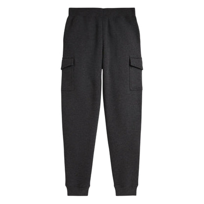 Grey Heather - Back - Ralph Lauren Childrens-Kids Ribbed Cuff Cargo Trousers