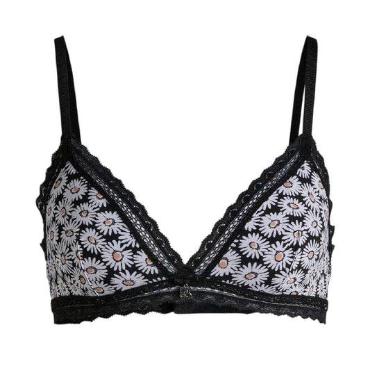 Black-Daisy - Front - Hugo Womens-Ladies Daisy Bralette