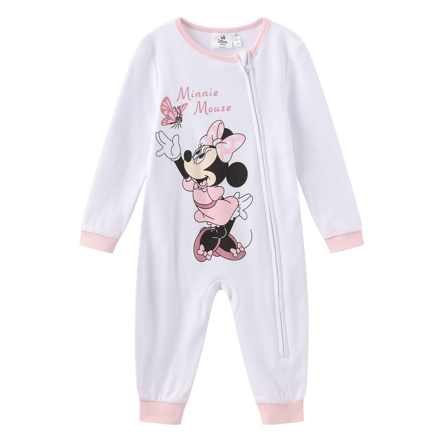 White-Pink - Back - Disney Baby Girls Minnie Mouse Cotton Accessories Set (Pack of 4)