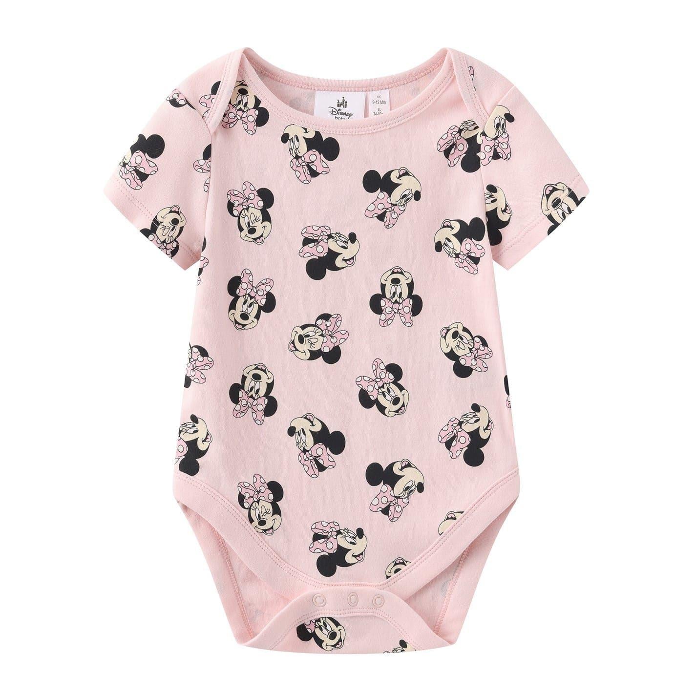 White-Pink - Lifestyle - Disney Baby Girls Minnie Mouse Cotton Accessories Set (Pack of 4)