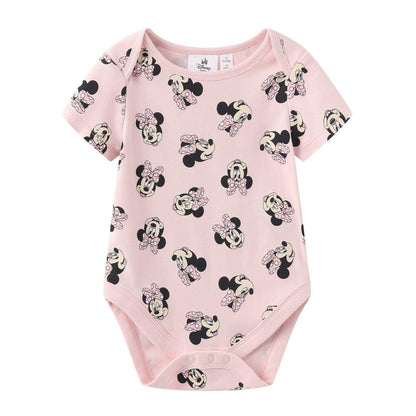 White-Pink - Lifestyle - Disney Baby Girls Minnie Mouse Cotton Accessories Set (Pack of 4)
