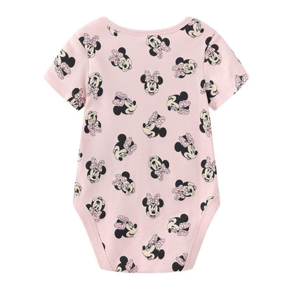 White-Pink - Pack Shot - Disney Baby Girls Minnie Mouse Cotton Accessories Set (Pack of 4)