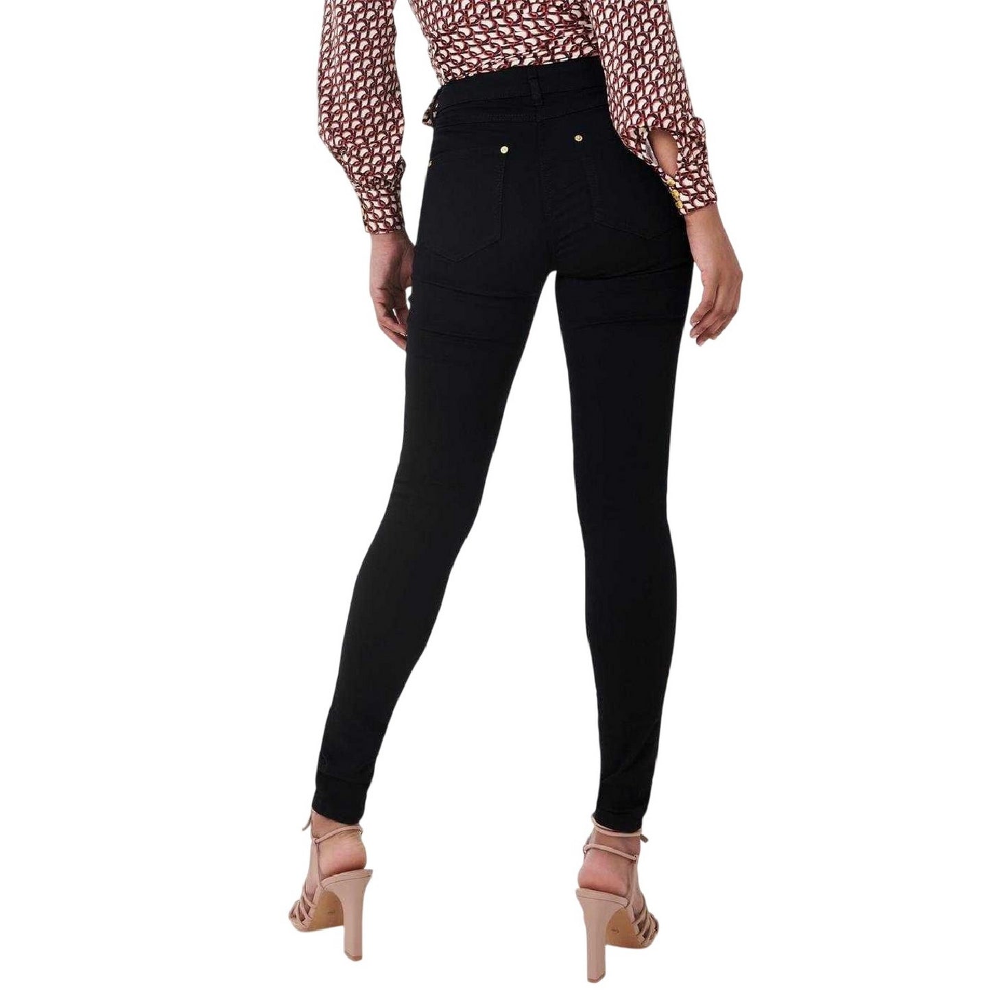 Black - Back - Biba Womens-Ladies Stevie Skinny Jeans